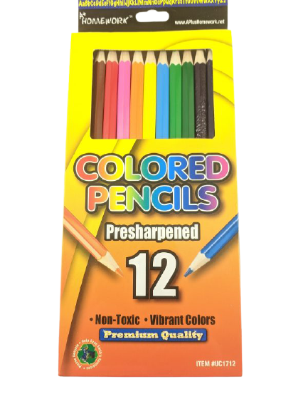 Colored Pencils Presharpened – Beths Creations