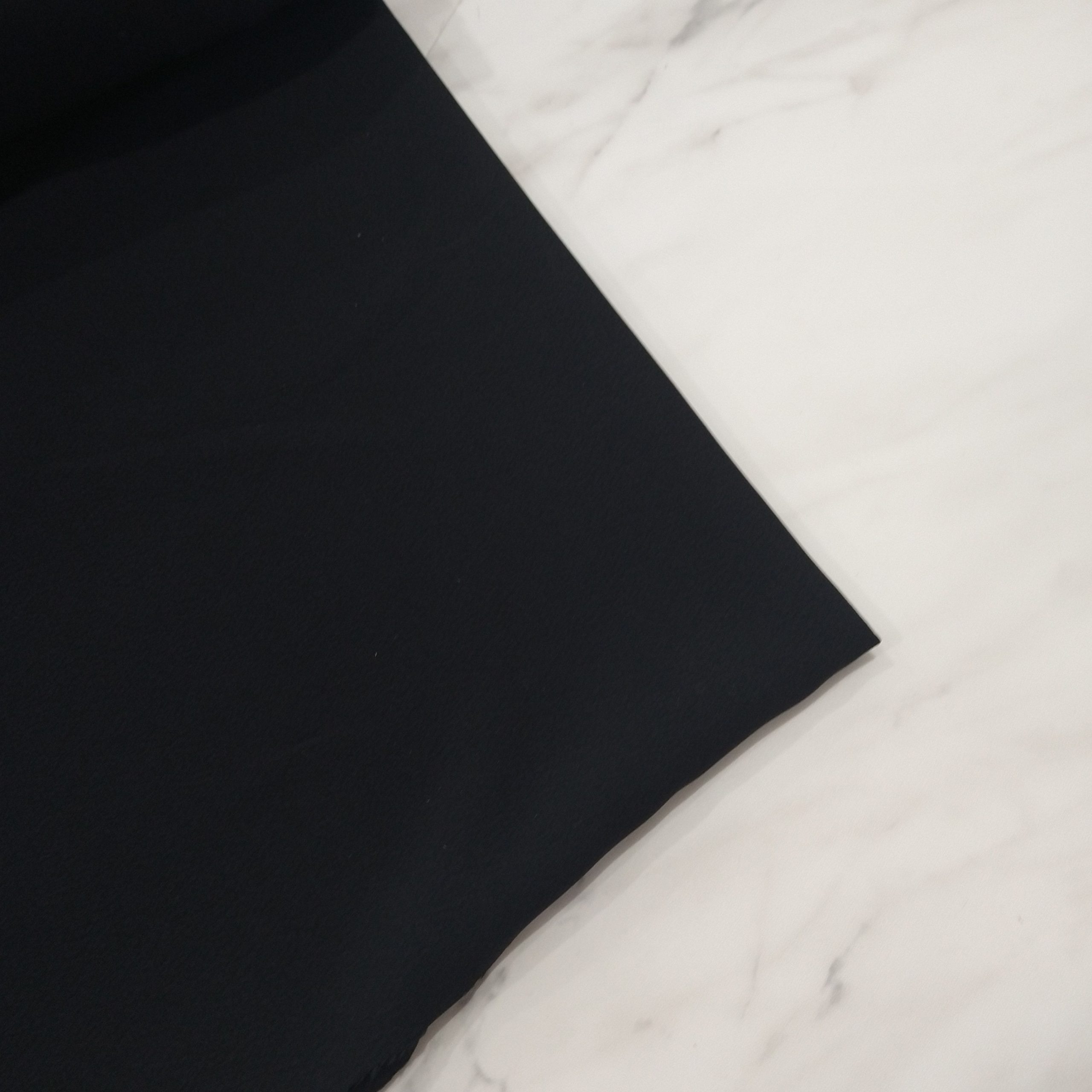 Black Solid Polyester Fabric – Beths Creations