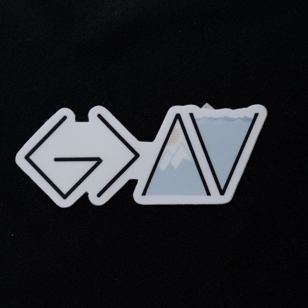highs and lows waterproof sticker