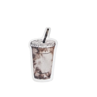 Iced Coffee Sticker