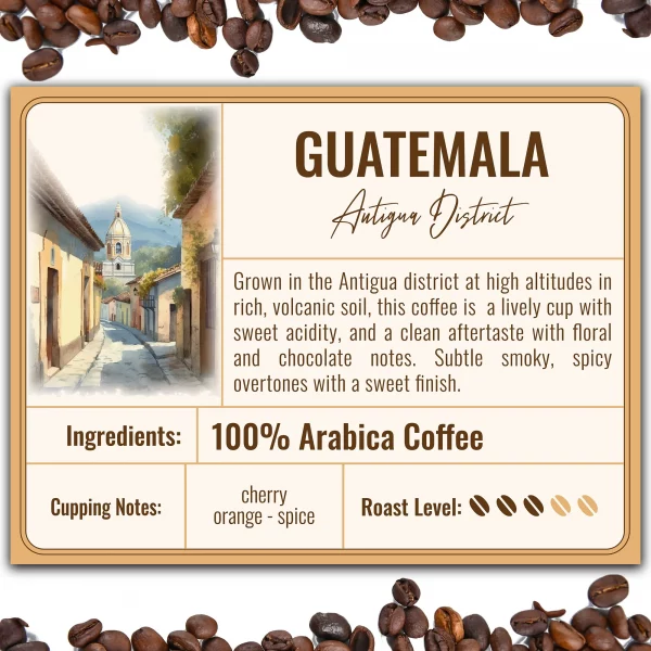 Guatemala coffee mama java